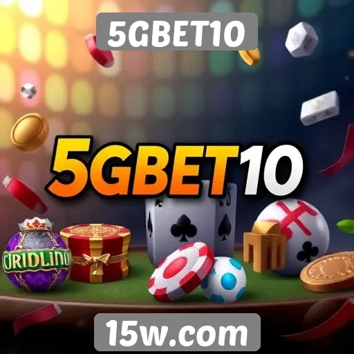 Opções de jogos disponíveis na plataforma 5GBET10